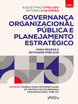 cover image of Governança Organizacional Pública e Planejamento Estratégico